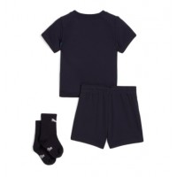 Maglie da calcio Olympique de Marseille Seconda Maglia Bambino 2025-26 Manica Corta (+ Pantaloni corti)